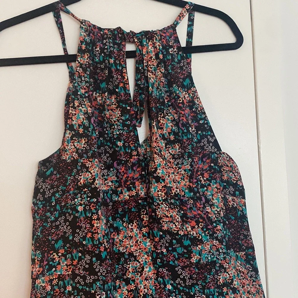 100% Silk Kachel Maxi Dress - Picture 4 of 7